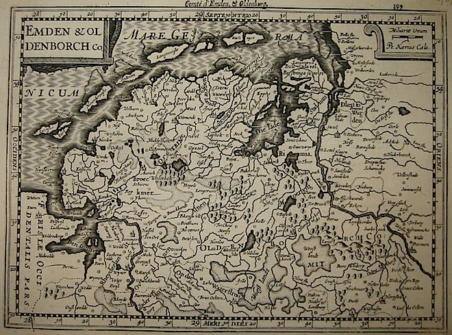 Mercator Gerard - Hondius Jodocus Emden & Oldenborch Co. 1630 Amsterdam